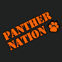Panther Nation Printed - CamoHex Colorblock Tee Design