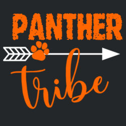 Panther Tribe Printed  - Tall Core Cotton Tee Design