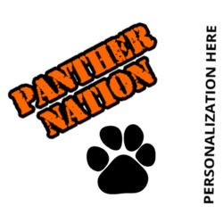 Panther Nation printed Design