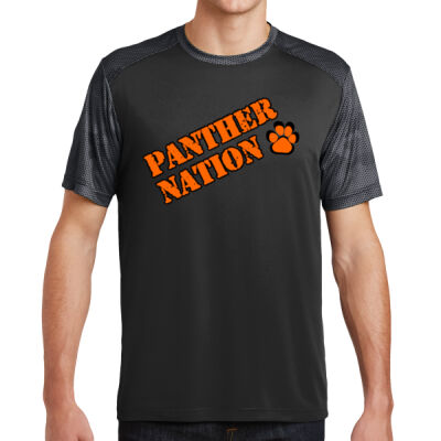 Panther Nation Printed - CamoHex Colorblock Tee Thumbnail