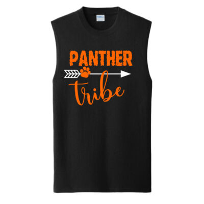 Panther Tribe Printed  - Core Cotton Sleeveless Tee Thumbnail