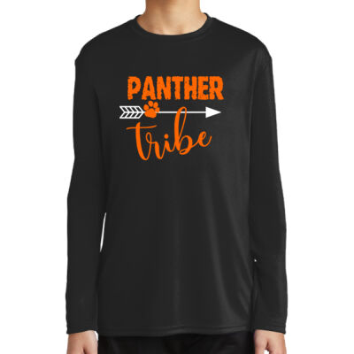 Panther Tribe Printed  - Youth Long Sleeve Performance Tee Thumbnail