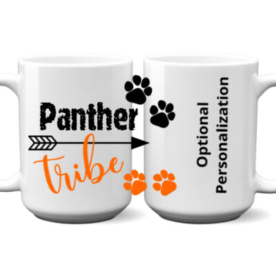 Panther Tribe Printed  - 15 oz FULL COLOR PRINTED CERAMIC MUG  Thumbnail