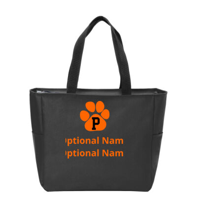 Printed Name  - Essential Zip Tote Thumbnail