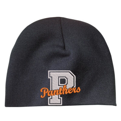 Panthers P Embroidered  - Beanie Cap Thumbnail