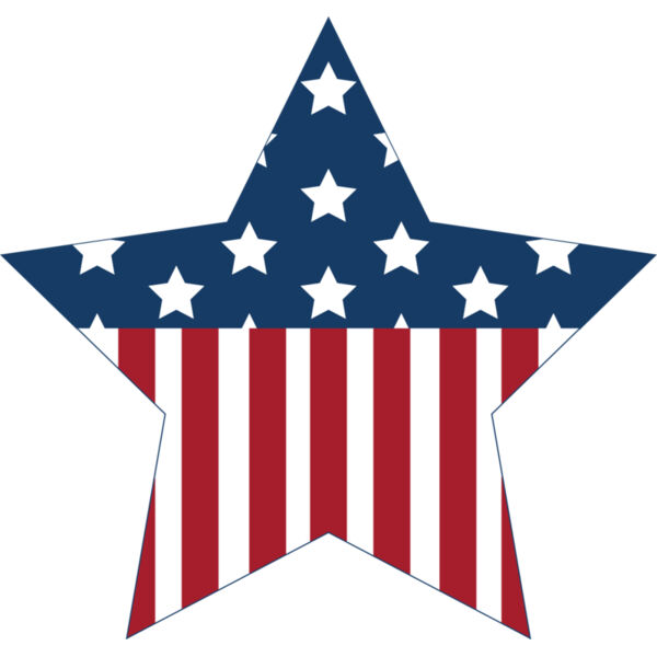 Patriotic Star Emblem Thumbnail