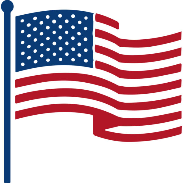 US Flag in Pole Thumbnail