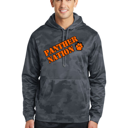 Panther Nation Printed - Sport Wick &#174; CamoHex Fleece Hooded Pullover Thumbnail