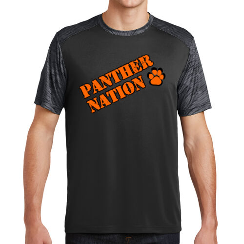 Panther Nation Printed - CamoHex Colorblock Tee Thumbnail