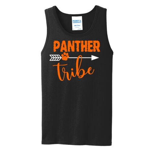 Panther Tribe Printed  - Core Cotton Tank Top Thumbnail