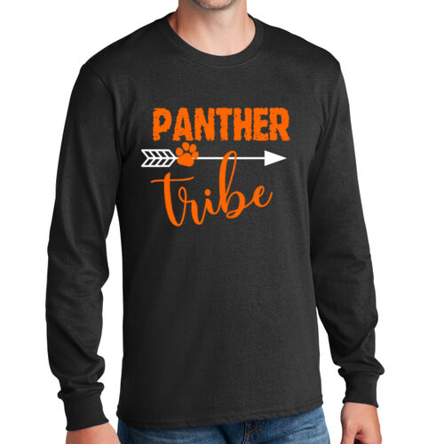 Panther Tribe Printed  - Long Sleeve Core Cotton Tee Thumbnail