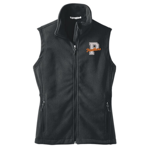 Panthers P Embroidered  - Ladies Value Fleece Vest Thumbnail