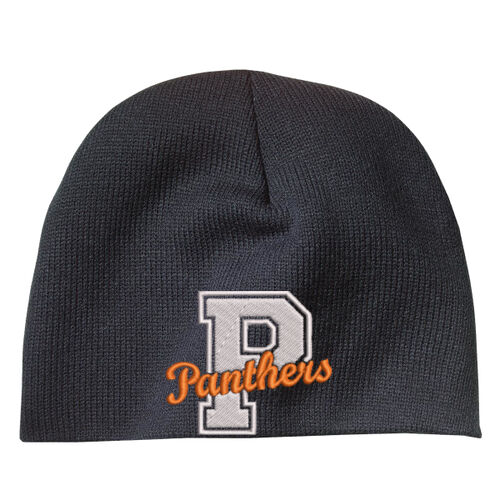 Panthers P Embroidered  - Beanie Cap Thumbnail