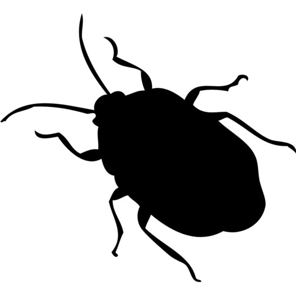 Bed Bug Silhouette 3 Thumbnail