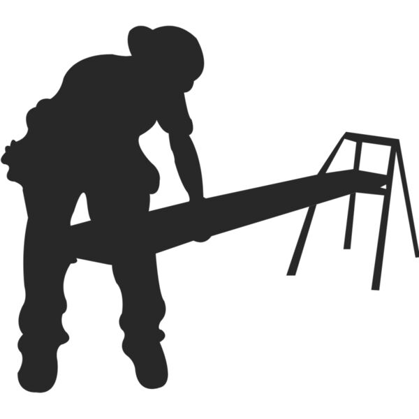 Construction Worker Silhouette 5 Thumbnail