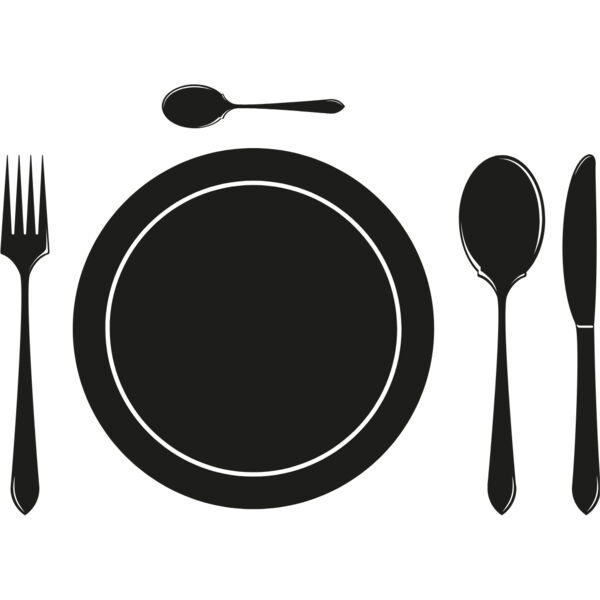 Plate Fork Spoon Knife 2 Thumbnail