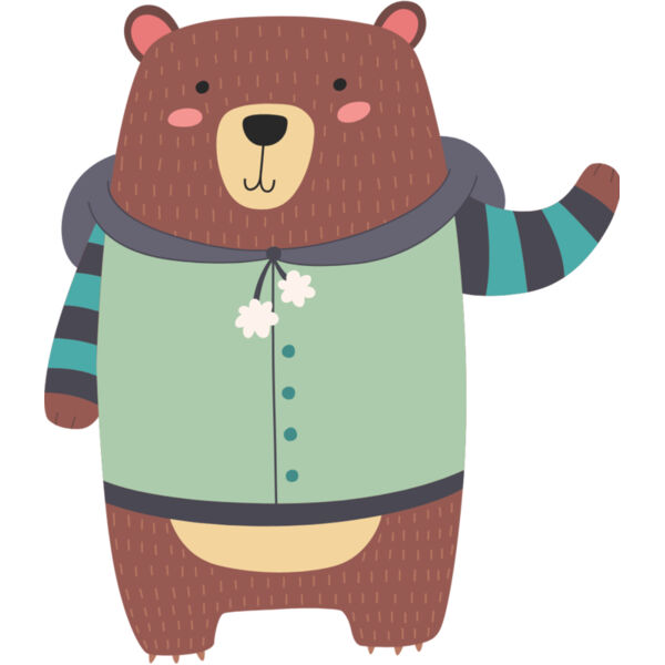 Fall Autumn Bear Jacket 1 Thumbnail