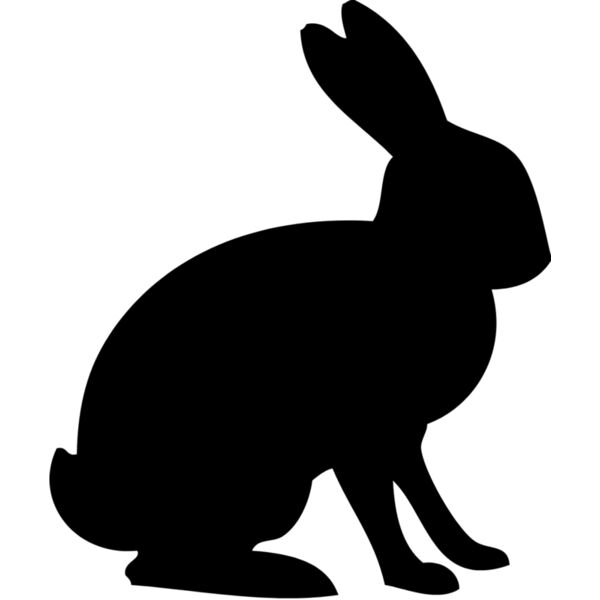 Rabbit Silhouette 7 Thumbnail