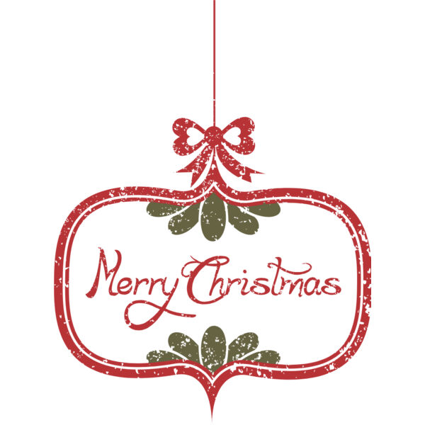 Merry Christmas Ornament Stamp 1 Thumbnail