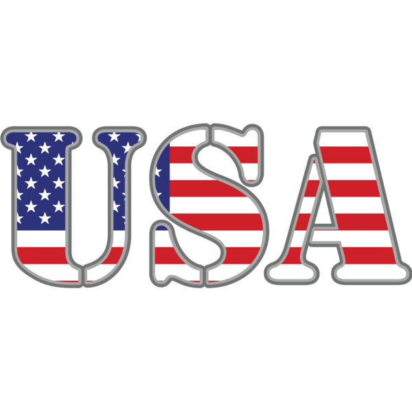 USA America Flag Text 1 Thumbnail