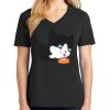 Ladies Core Cotton V-Neck Tee Thumbnail