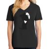 Ladies Core Cotton V-Neck Tee Thumbnail