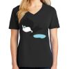 Ladies Core Cotton V-Neck Tee Thumbnail