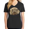 Ladies Core Cotton V-Neck Tee Thumbnail