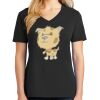 Ladies Core Cotton V-Neck Tee Thumbnail