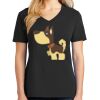 Ladies Core Cotton V-Neck Tee Thumbnail