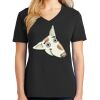 Ladies Core Cotton V-Neck Tee Thumbnail