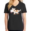 Ladies Core Cotton V-Neck Tee Thumbnail