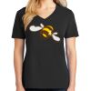 Ladies Core Cotton V-Neck Tee Thumbnail