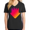 Ladies Core Cotton V-Neck Tee Thumbnail