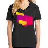 Ladies Core Cotton V-Neck Tee Thumbnail