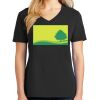 Ladies Core Cotton V-Neck Tee Thumbnail