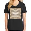 Ladies Core Cotton V-Neck Tee Thumbnail
