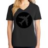 Ladies Core Cotton V-Neck Tee Thumbnail